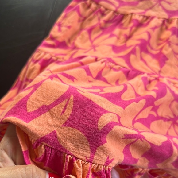 Crewcuts Pink and Orange Sleeveless Sundress - Picture 3 of 3